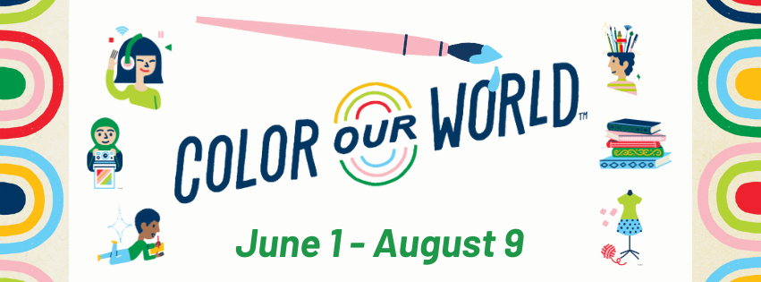 Color Our World June 1 through August