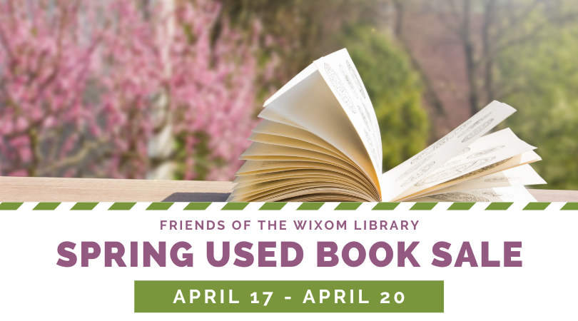 Spring Used Book Sale: April 17-20