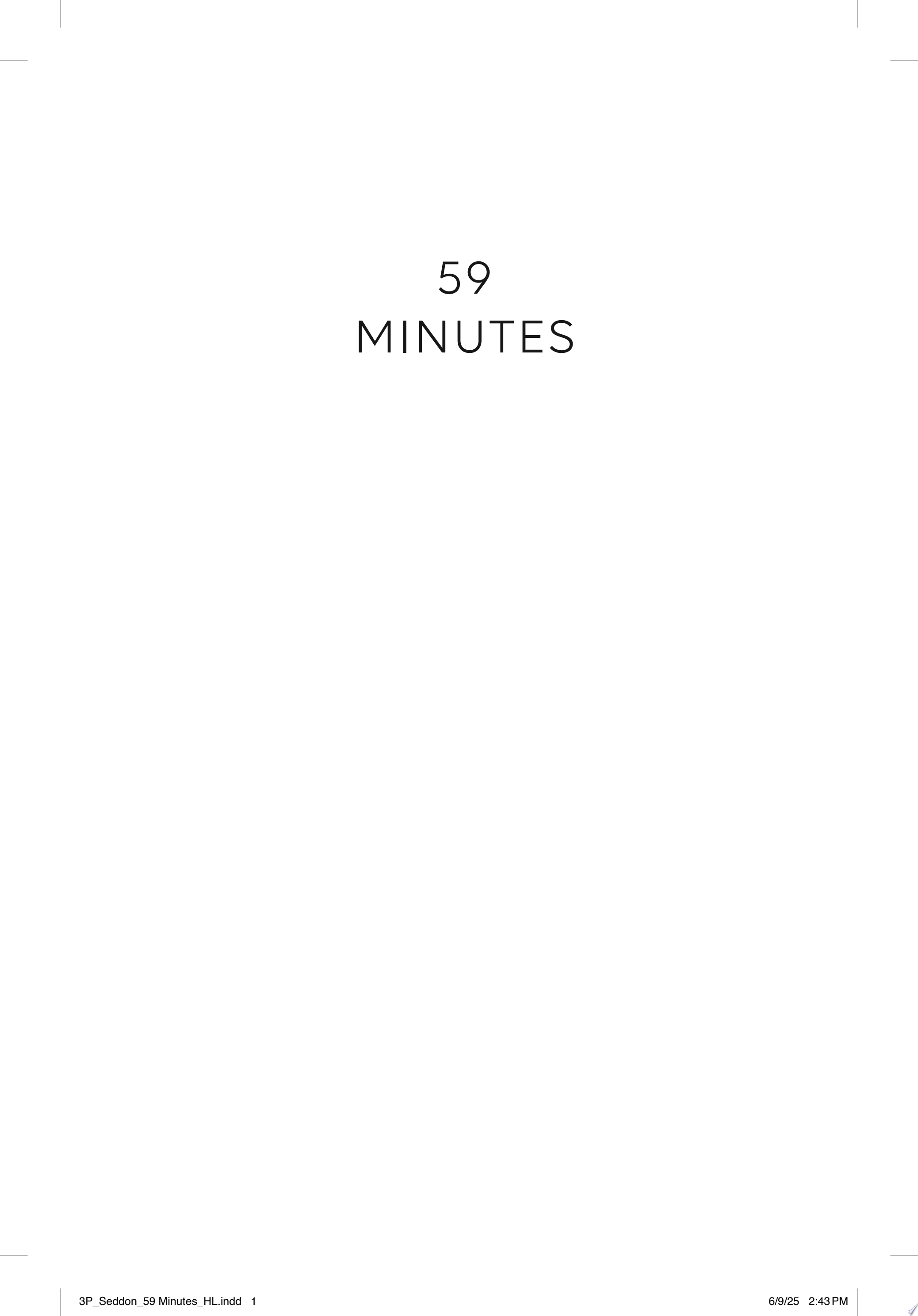 Image for "59 Minutes"