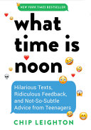 Image for "What Time Is Noon?"