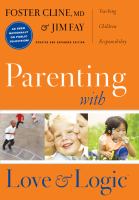 Book cover for "Parenting with Love and Logic"