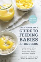 book cover for "The Pediatrician's Guide to Feeding Babies and Toddlers"