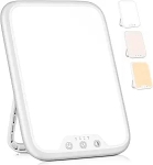Light Therapy Lamp with different brightness and warmth settings