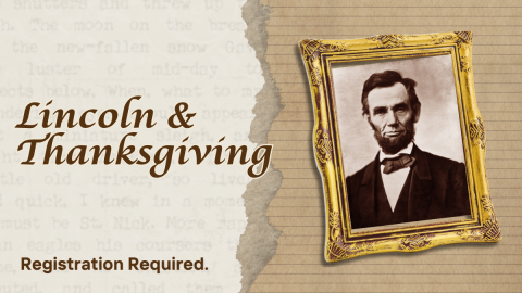 Abraham Lincoln in a frame