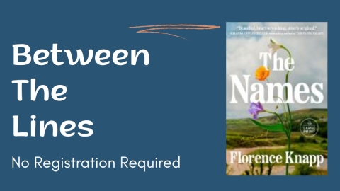 Outdoor scene with a close up of a flower on book's cover