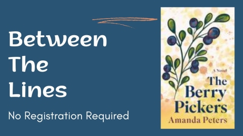 The Berry Pickers Book cover with a branch that has berries on it