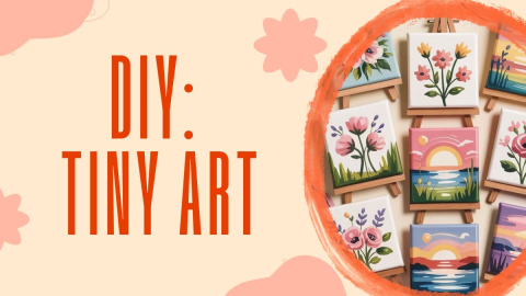 canvases of tiny art