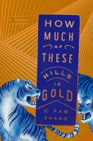 Book Cover gold with tiger on it