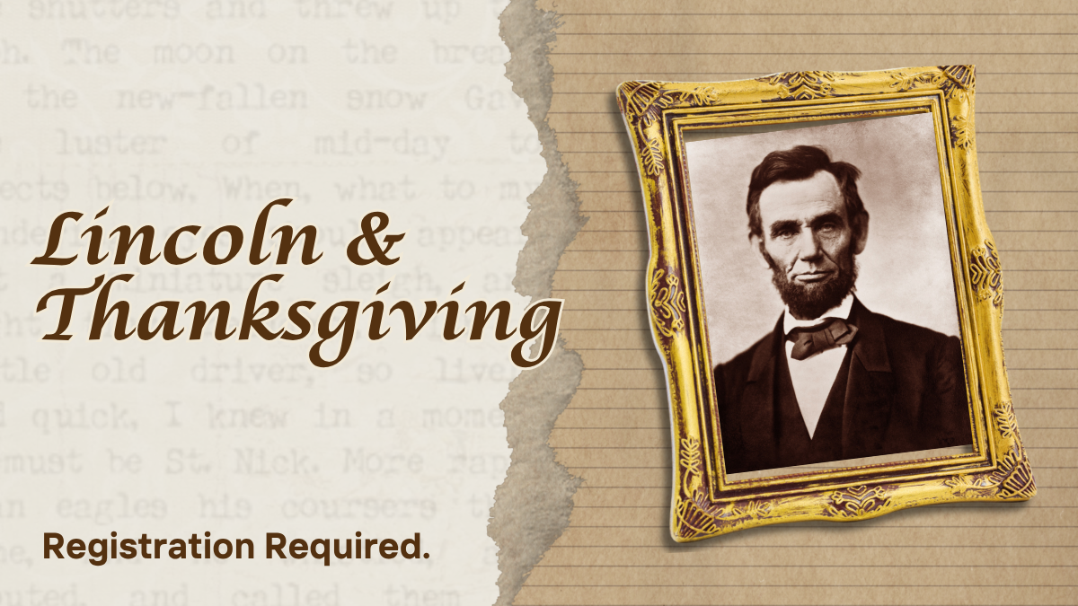 Abraham Lincoln in a frame