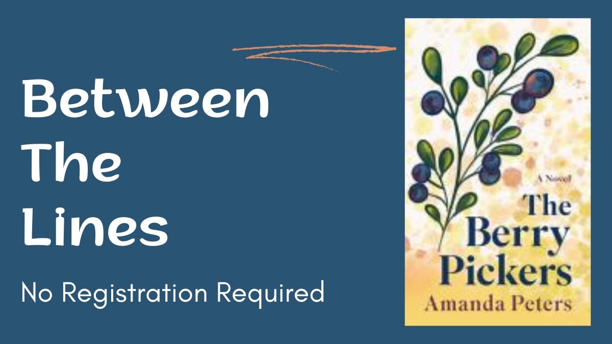 The Berry Pickers Book cover with a branch that has berries on it