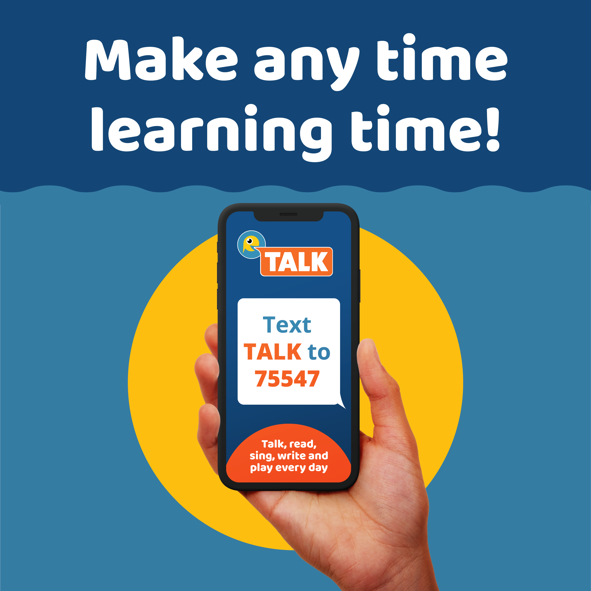 TALK Text and Learn for Kindergarten